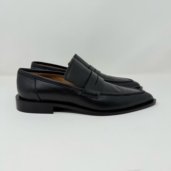 New ATP Atelier Montazzoli Penny Loafer Black Nappa Sz 11 - Picture 6 of 16